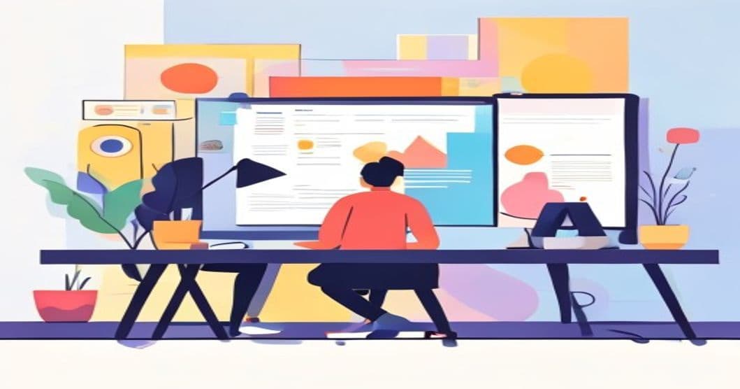 A focused work session with distracting sites blocked